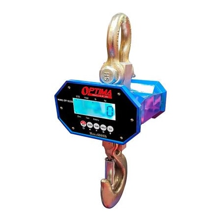 Optima Scale Mfg. Optima Heavy-Duty LED Digital Crane Scale With Remote 40,000lb x 20lb OP-925A-40000LED